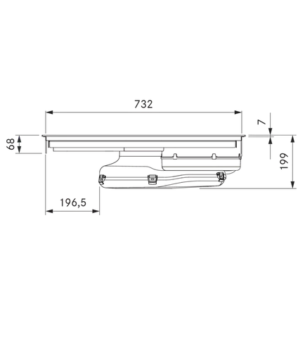 Bora Pura Induktions-Kochfeld mit integriertem Kochfeldabzug - Abluft
